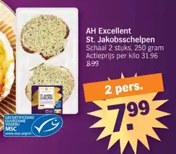 Albert Heijn AH Excellent St. Jakobsschelpen aanbieding