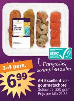 Albert Heijn AH Excellent visgourmetschotel aanbieding