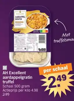 Albert Heijn AH Excellent aardappelgratin truffel aanbieding