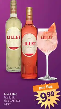 Albert Heijn Alle Lillet aanbieding
