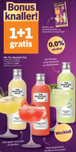 Albert Heijn Alle The Mocktail Club aanbieding