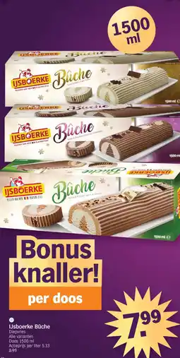 Albert Heijn IJsboerke Büche aanbieding