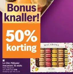 Albert Heijn Le Chic Pâtissier macarons aanbieding