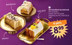 Albert Heijn AH Excellent kerststronk aanbieding