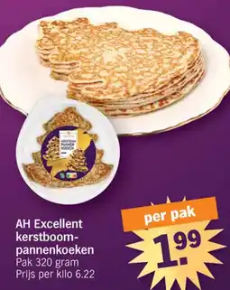 Albert Heijn AH Excellent kerstboompannenkoeken aanbieding