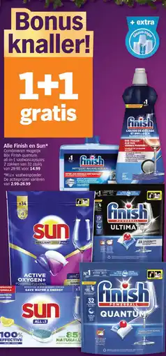 Albert Heijn Alle Finish en Sun aanbieding