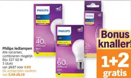 Albert Heijn Philips ledlampen aanbieding