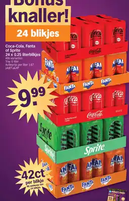 Albert Heijn Coca-cola, Fanta of Sprite aanbieding