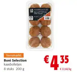 Colruyt Boni Selection kaasbolletjes aanbieding