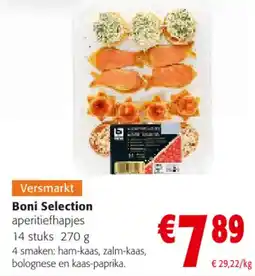 Colruyt Boni Selection aperitiefhapjes aanbieding