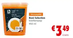 Colruyt Boni Selection kreeftensoep aanbieding