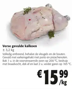 Colruyt Verse gevulde kalkoen aanbieding