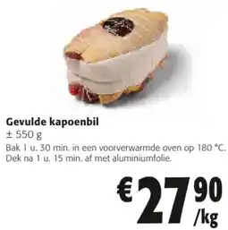 Colruyt Gevulde kapoenbil aanbieding