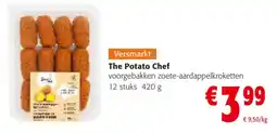 Colruyt The Potato Chef voorgebakken zoete-aardappelkroketten aanbieding