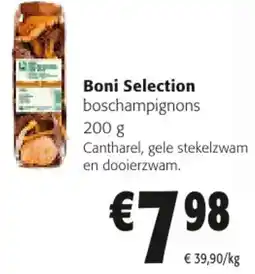 Colruyt Boni Selection Boschampignons aanbieding