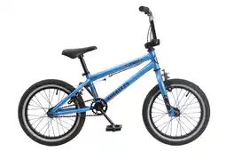 Decathlon BMX fiets kinderen LENNY blauw 16 inch 9,4 kg aanbieding