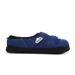 Decathlon Nuvola unisex slippers in donkerblauw met rubberen zool aanbieding