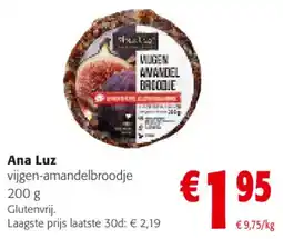 Colruyt Ana Luz Vijgen Amandelbroodje aanbieding