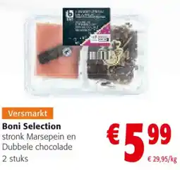 Colruyt Boni Selection Stronk Marsepein en Dubbele chocolade aanbieding