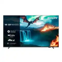 Electro Depot PHILIPS 55MLED810/12 - TV 55 4K UHD QD MiniLED SMART aanbieding