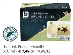 Colruyt IJsstronk Pistache Vanille aanbieding