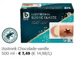 Colruyt IJsstronk Chocolade Vanille aanbieding