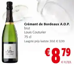 Colruyt Crémant de Bordeaux A.O.P. brut aanbieding