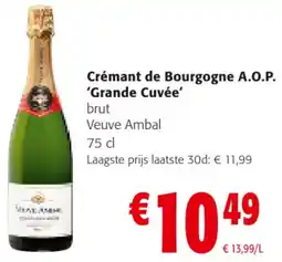 Colruyt Crémant de Bourgogne A.O.P. 'Grande Cuvée' aanbieding