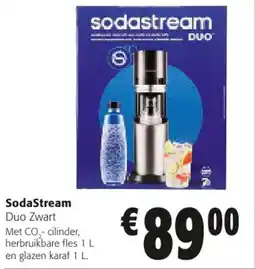 Colruyt SodaStream Duo Zwart aanbieding