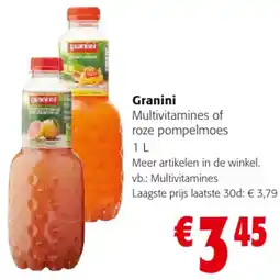 Colruyt Granini aanbieding