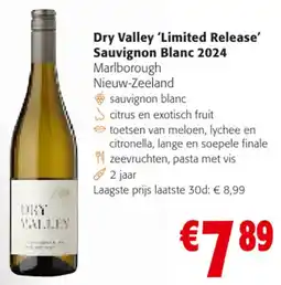 Colruyt Dry Valley Limited Release Sauvignon Blanc 2024 aanbieding
