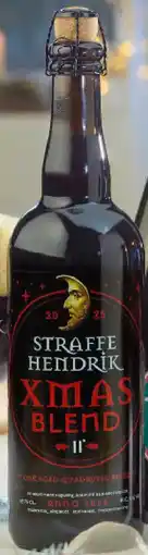 Colruyt Straffe Hendrik Xmas Blend sterk donker bier 11 % vol aanbieding