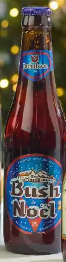 Colruyt Bush de Noël sterk donker bier 12 % vol aanbieding