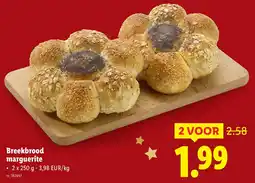Lidl Breekbrood Marguerite aanbieding