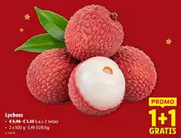 Lidl Lychees aanbieding