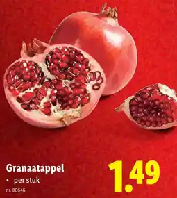 Lidl Granaatappel aanbieding