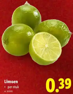 Lidl Limoen aanbieding