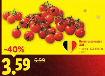 Lidl Kerstrostomaten XXL aanbieding