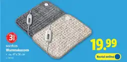 Lidl Sanitas Warmtekussen aanbieding