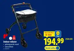 Lidl Indoor Rollator aanbieding
