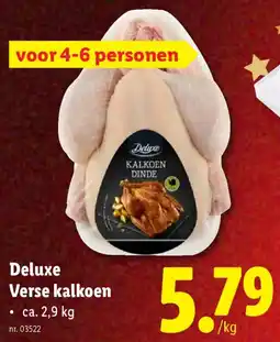 Lidl Deluxe Verse Kalkoen aanbieding