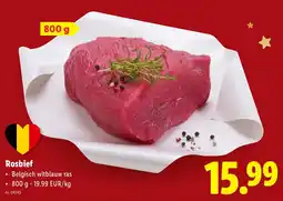Lidl Rosbief aanbieding