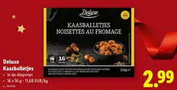 Lidl Deluxe Kaasballetjes aanbieding