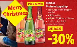 Lidl Kidibul Bruisend appelsap aanbieding