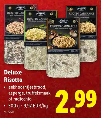 Lidl Deluxe Risotto aanbieding