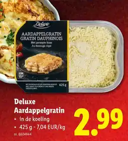 Lidl Deluxe Aardappelgratin aanbieding