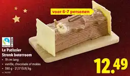 Lidl Le Patissier Stronk Boterroom aanbieding