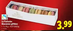 Lidl Le Patissier Macarons giftbox aanbieding