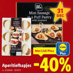 Lidl Aperitiefhapjes aanbieding