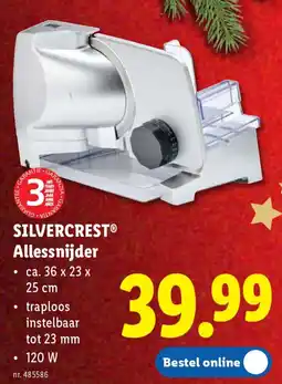 Lidl Silvercrest Allessnijder aanbieding
